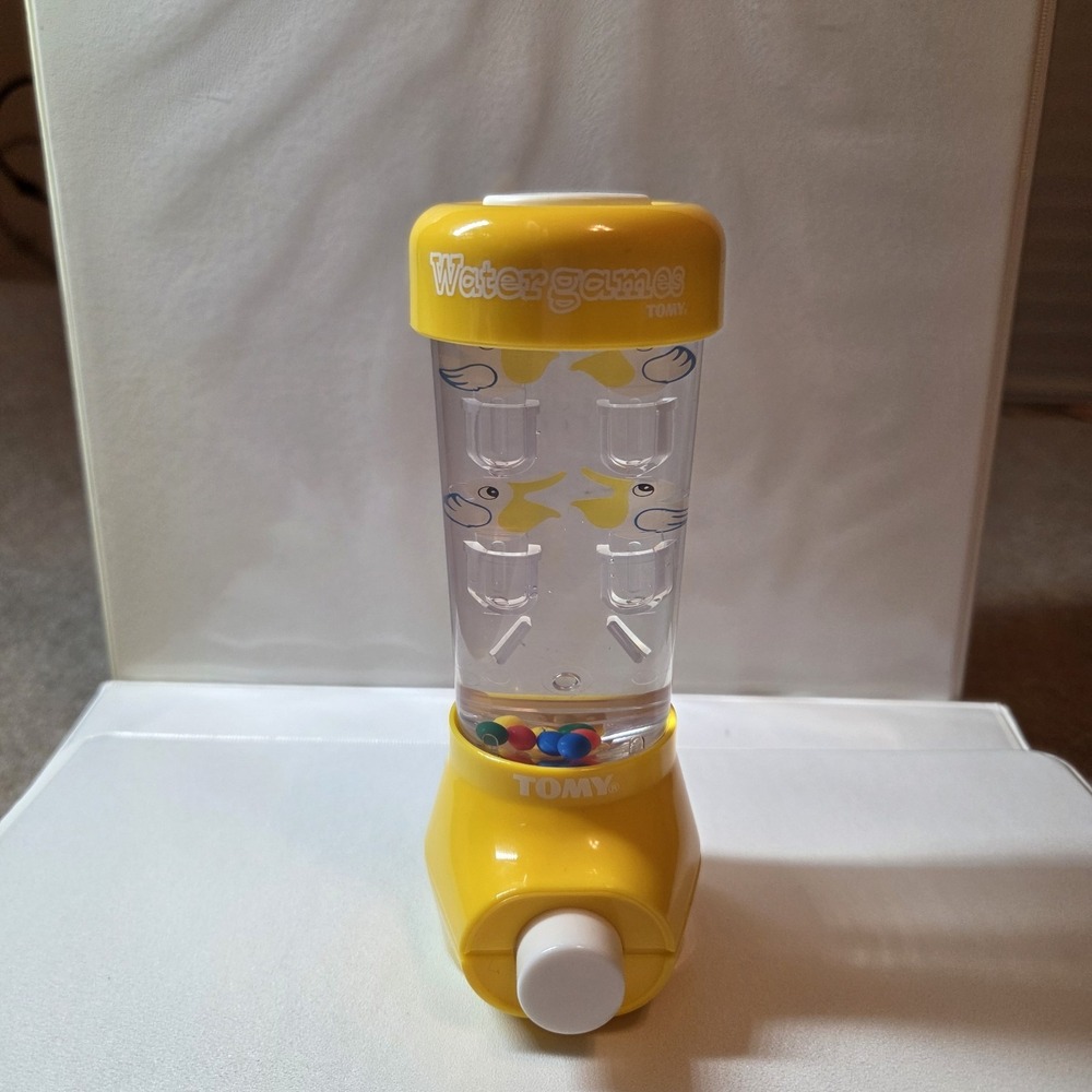 Vintage Tomy Watergames Pelican Ring Toss Water Game Handheld Toy 80s 90s Works